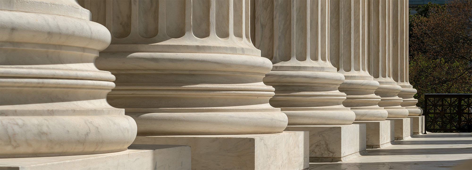 United States Supreme Court building located in Washington DC USA