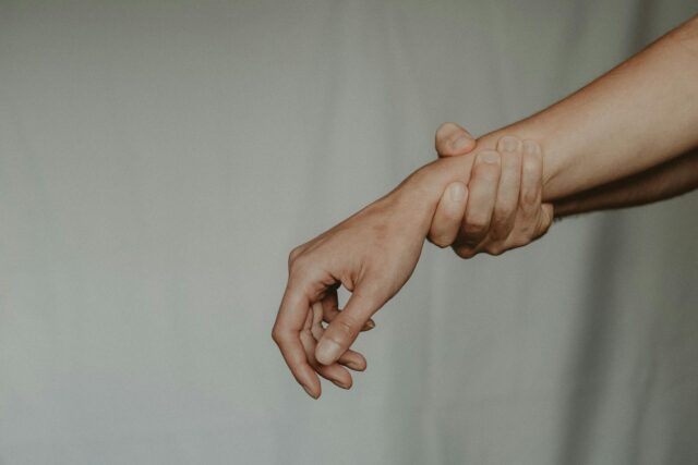 person wrist hurt repetitive stress